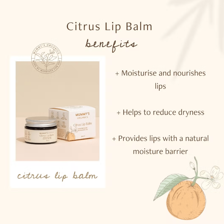 Citrus Lip Balm (Organic) - maidwellway