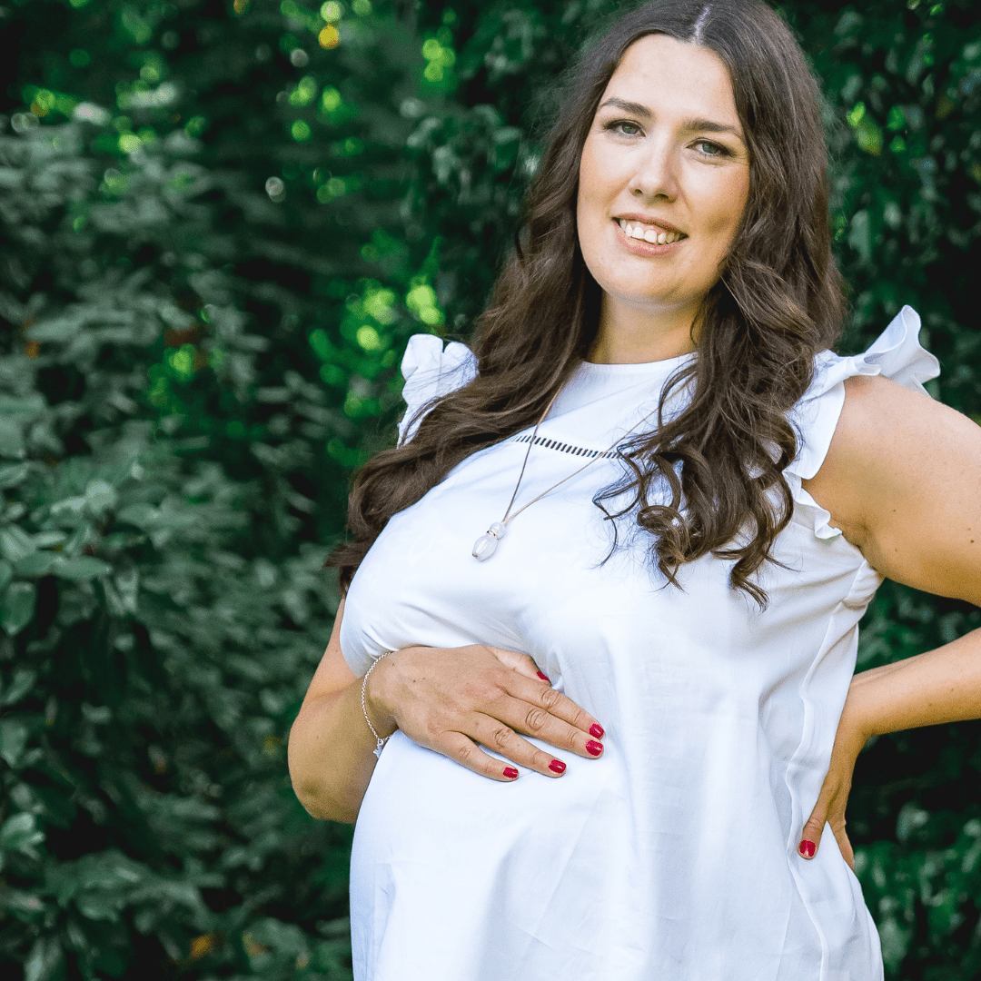 Organic Cotton Frill Maternity Top - maidwellway