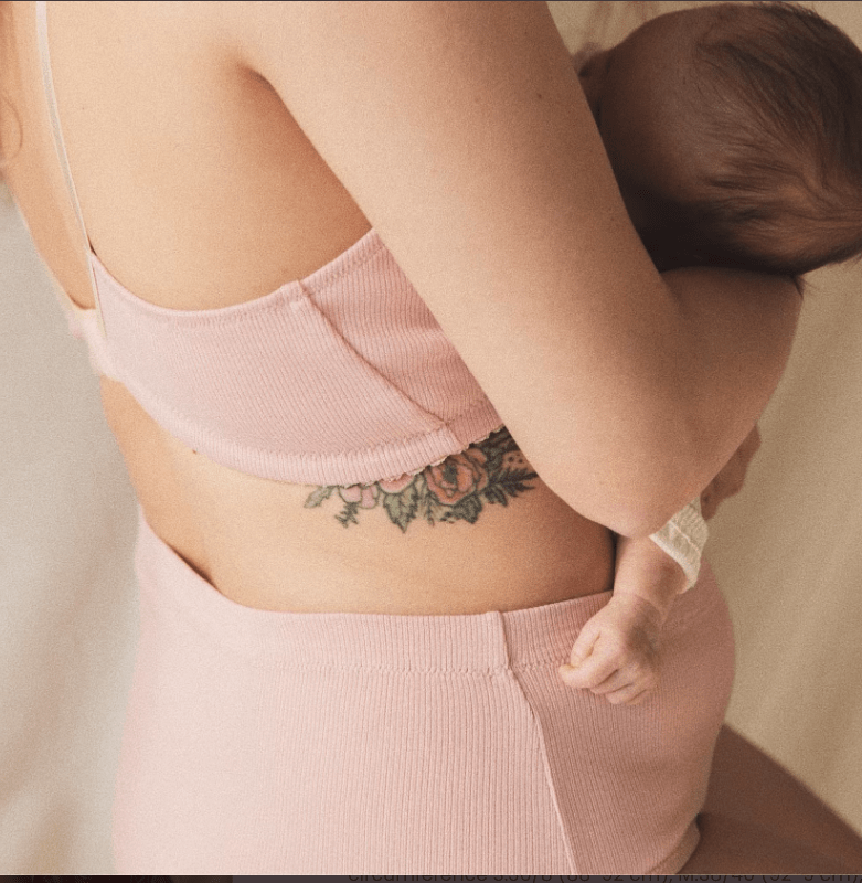 Pink Blush High Waisted Organic Cotton Knickers - maidwellway